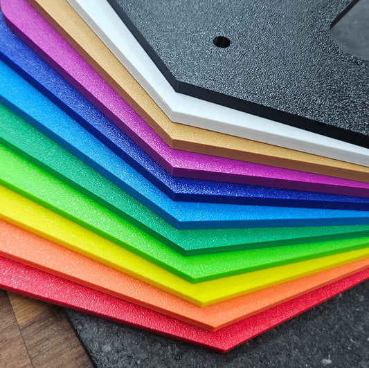 Close-up of protective UHMW plastic liner insert included in the Barbell Anchor Liner Kit.