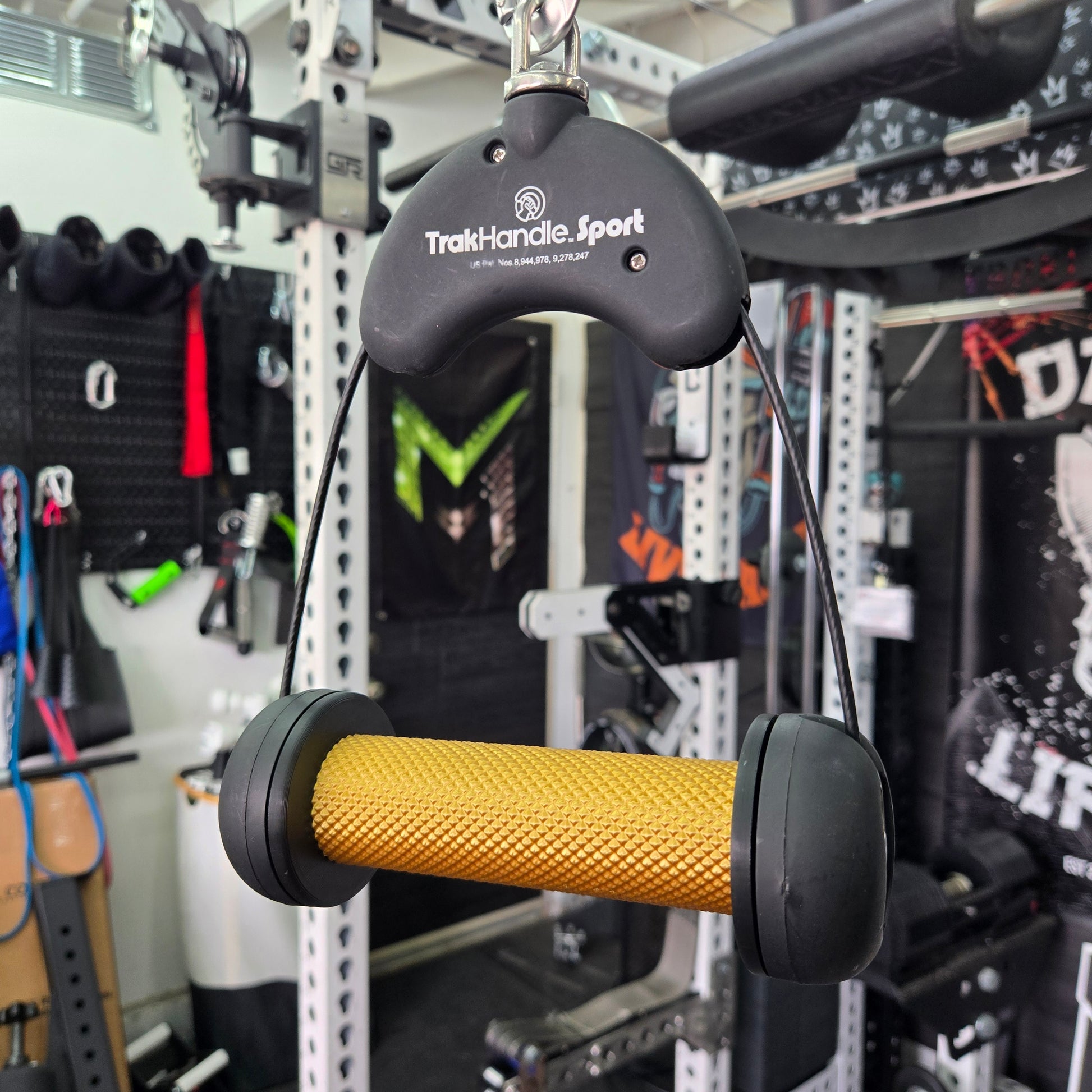 Color variety of endcaps (black, neon (slime green), bubblegum pink) for TrakHandle Grip Upgrade Kit