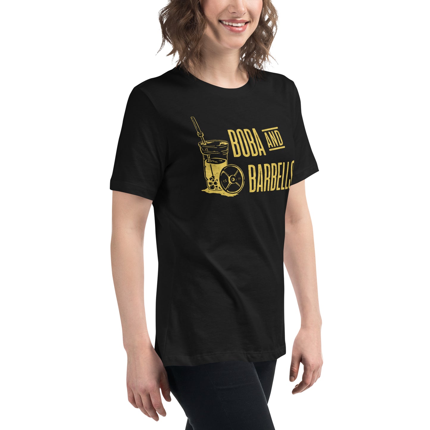 Women's Boba and Barbells Short Sleeve T-Shirt