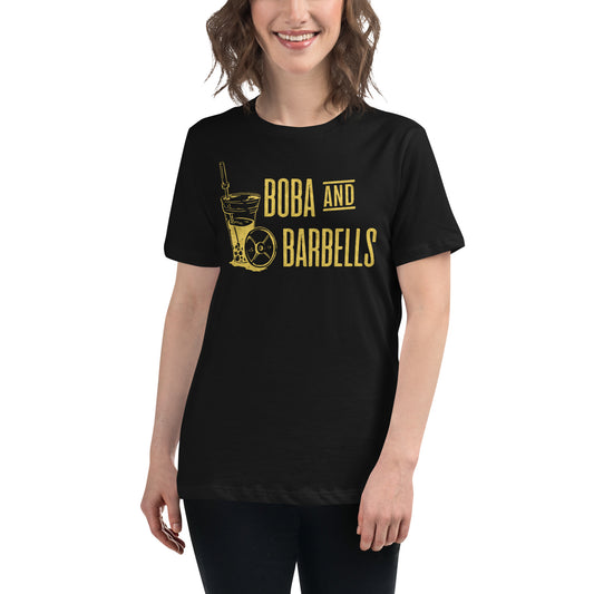 Women's Boba and Barbells Short Sleeve T-Shirt
